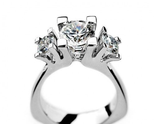 Melcher Copenhagen diamantring i hvidguld - Guldsmykker er en perfekt og unik morgengave til den du holder af.